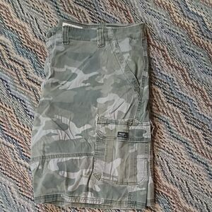 Camouflage Cargo Shorts